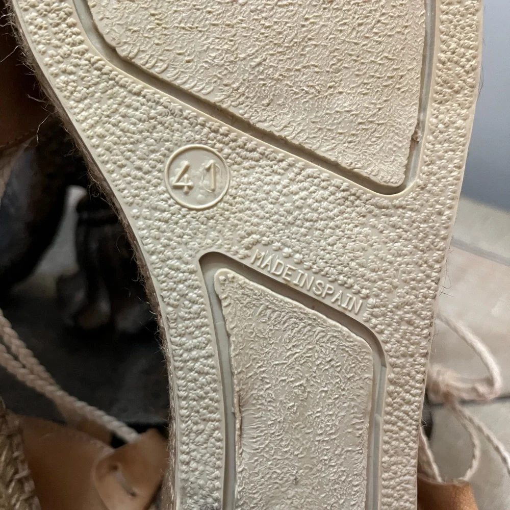 Eric Michael sz 41 Espadrille sandals - Picture 6 of 8